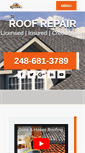 Mobile Screenshot of gunsandhosesroofing.com